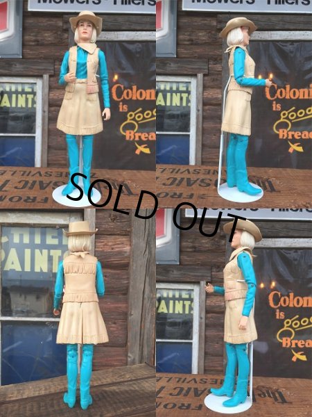 画像2: 70s Vintage Marx Johnny West Action Figure (AL7394) (2)