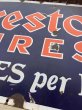 画像5: 40s Vintage Firestone Tires Porcelain Sign (AL7686) (5)