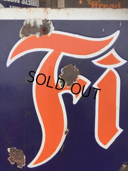 画像2: 40s Vintage Firestone Tires Porcelain Sign (AL7686) (2)