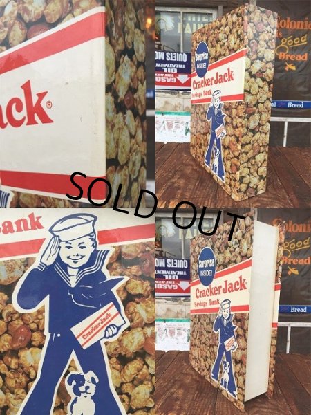 画像3: 80s Vintage Cracker Jack Big Size Bank (AL7709）  (3)