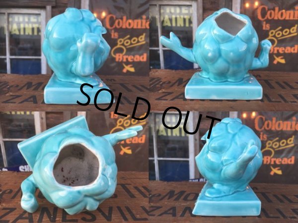 画像2: Vintage Monster Caramic Statue Planter TERGIE (AL8202) (2)