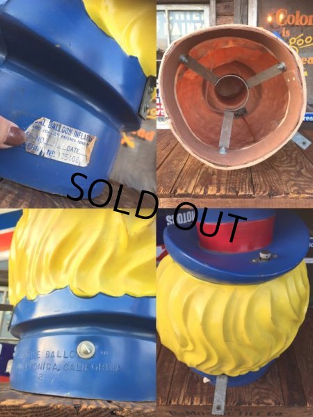 画像3: 70s Vintage Helium Balloon Tank Head Yankee Dandy (AL8767) (3)