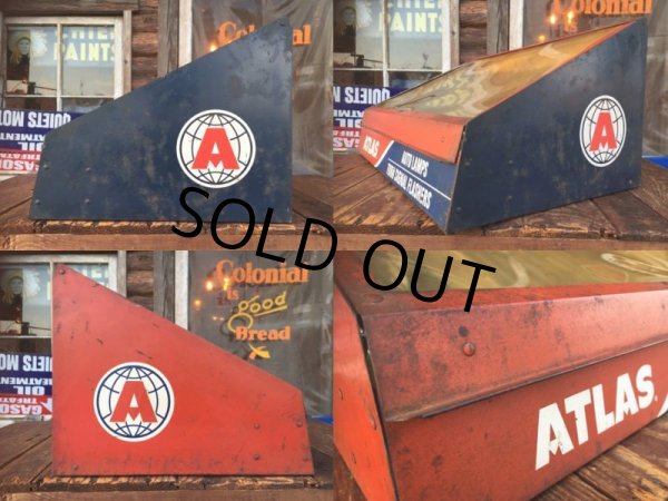 画像5: Vintage ATLAS Auto Lamps Cabinet (AL8766) (5)