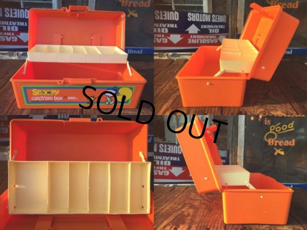 画像2:  Vintage Snoopy Catch'em Box (AL9172) (2)