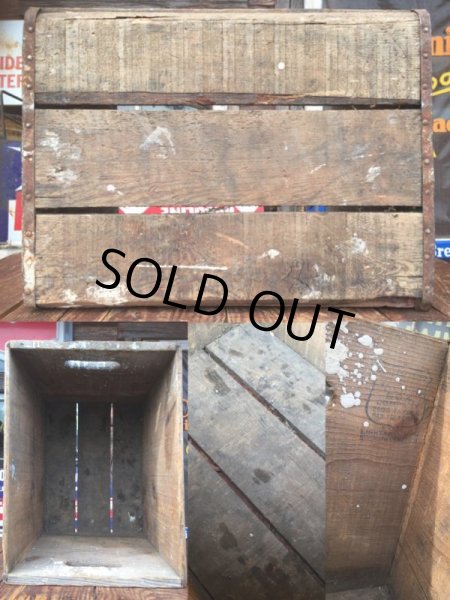 画像4: Vintage TABLE PRODUCTS COMPANY Wooden Crate Box (AL9359) (4)