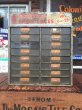 画像4: Vintage Old Hickory Shoe Lace Store Display Cabinet (AL9457) (4)