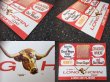 画像2: 60s Vintage Longhorn Bread Card Board Sign (AL9682) (2)