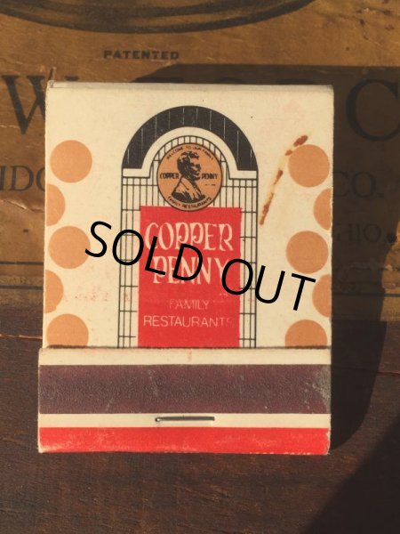 画像2: Vintage Matchbook COPPERPENNY RESTAURANTS (MA9827) (2)