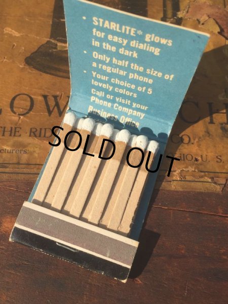 画像3: Vintage Matchbook GENERAL TELEPHONE (MA9824) (3)
