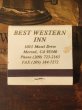 画像2: Vintage Matchbook Best Western (MA9800) (2)