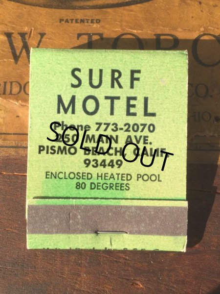 画像2: Vintage Matchbook Surf Motel Vacation Inn (MA9843) (2)