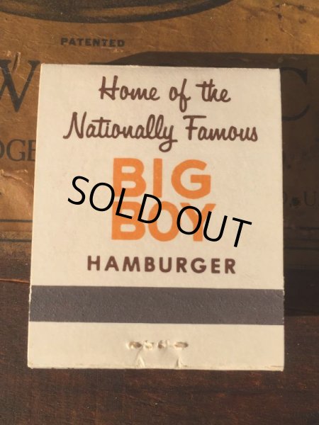 画像2: Vintage Matchbook Big Boy (MA9861) (2)