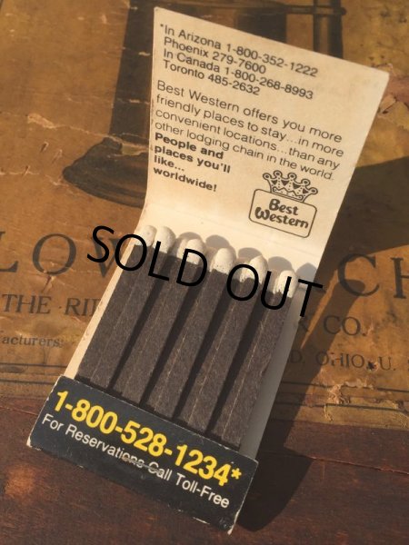 画像3: Vintage Matchbook Best Western (MA9806) (3)
