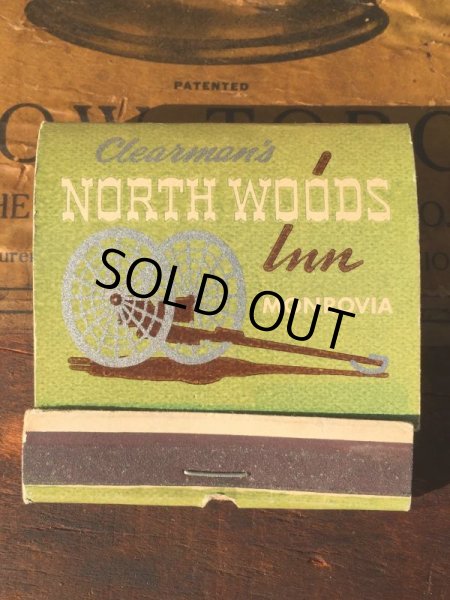 画像2: Vintage Matchbook NORTH WOODS Inn (MA9821) (2)