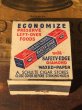 画像2: Vintage Matchbook SAFETY-EDGE WAXED PAPER (MA9855) (2)