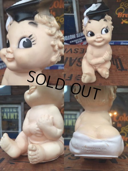 画像3: 50s Vintage bonnytex Baby Graduate Rubber Doll (AL6682） (3)