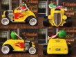 画像2: Vintage M&M's Dispenser Figure Hot Rod car (AL0191) (2)