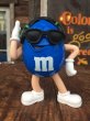 画像1: Vintage M&M's Radio Figure Blue (AL0218) (1)