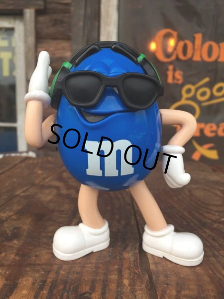 画像1: Vintage M&M's Radio Figure Blue (AL0218) (1)