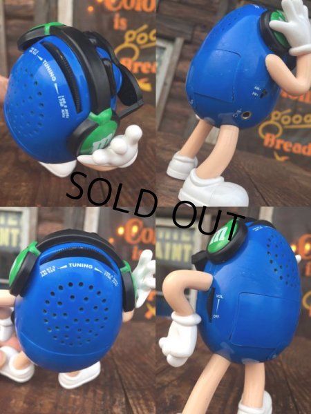 画像3: Vintage M&M's Radio Figure Blue (AL0218) (3)