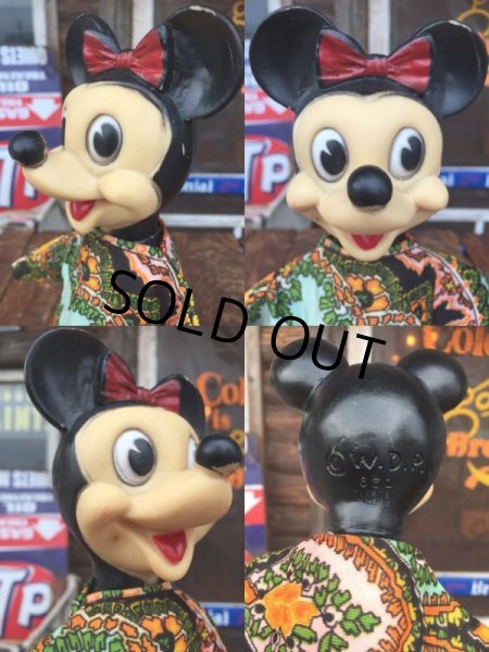 画像3: Vintage Gund Disney Minnie Mouse Puppet Doll (AL0992) (3)