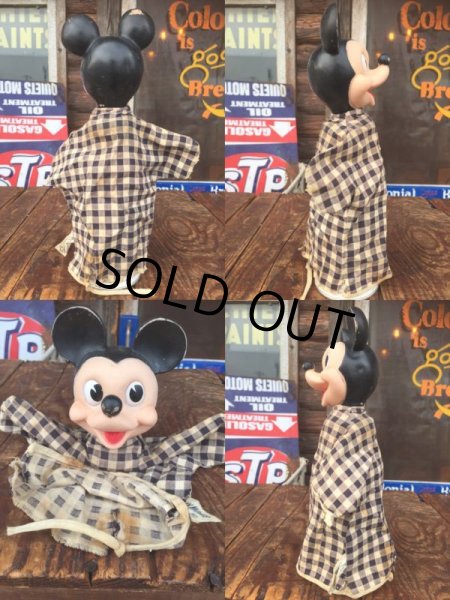 画像2: Vintage Gund Disney Mickey Mouse  Puppet Doll (AL0993) (2)
