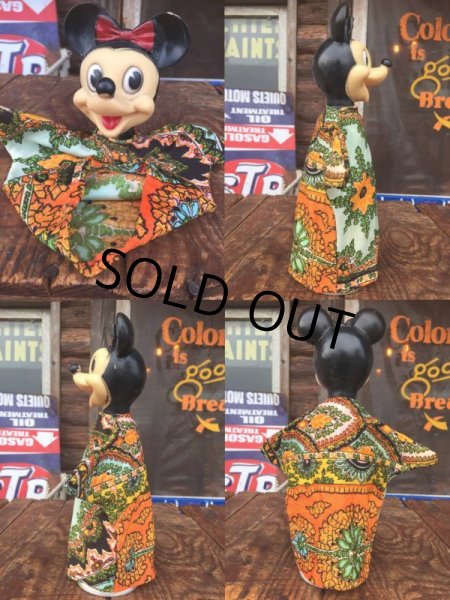 画像2: Vintage Gund Disney Minnie Mouse Puppet Doll (AL0992) (2)