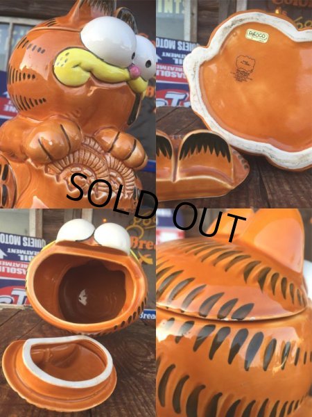 画像3: Vintage Enesco Garfield Cookie Jar (AL1672) (3)