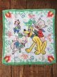 画像2: 50s Vintage Hanky Disney Pluto with the Three Little Pigs (AL1701) (2)
