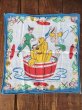 画像2: 50s Vintage Hanky Disney Peter Pan Tinkerbell with Pluto (AL1702) (2)