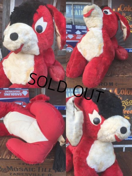 画像3: Vintage Dollcraft Novelty Donkey Plush Doll (AL2041) (3)