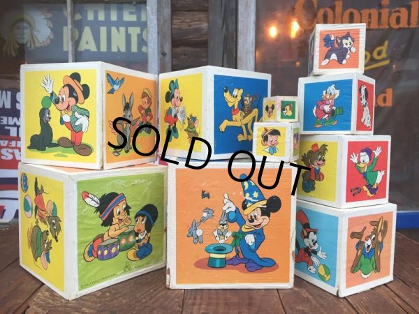 画像1: Vintage Disney Blocks (AL2126) (1)