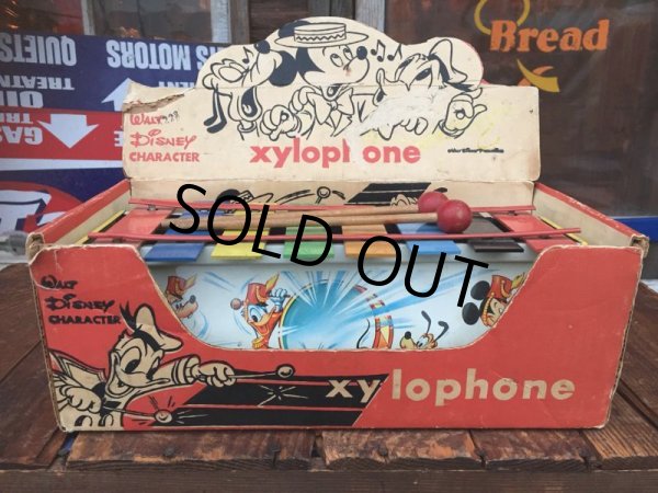 画像1: 60s Vintage Disney Xylophone (AL2125) (1)