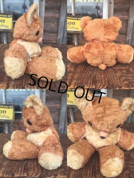 画像2: Vintage Cubbi Gund Rubber Nose Teddy Bear (AL3054) (2)