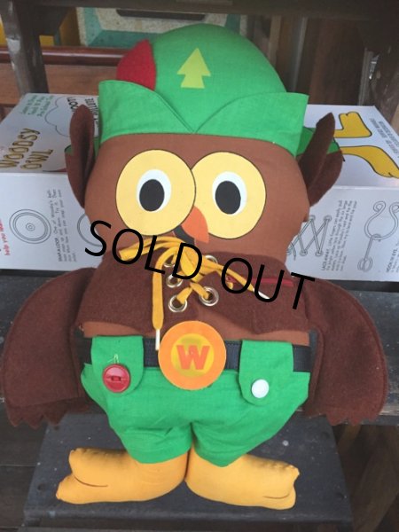 画像7: 70s Vintage Woodsy Owl Pre-school Doll w/box (J019) (7)