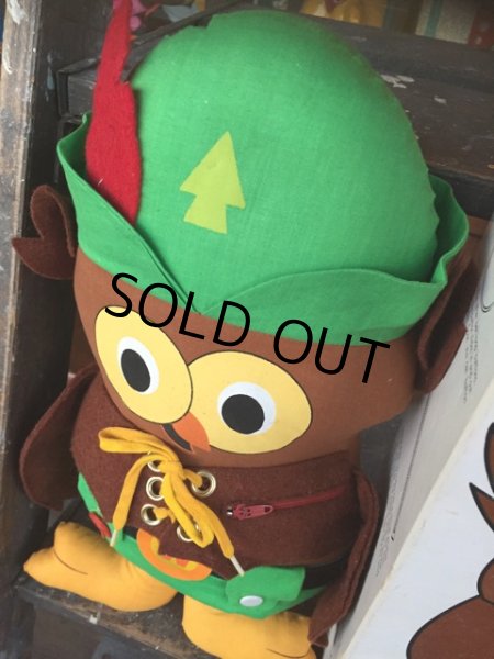 画像3: 70s Vintage Woodsy Owl Pre-school Doll w/box (J019) (3)