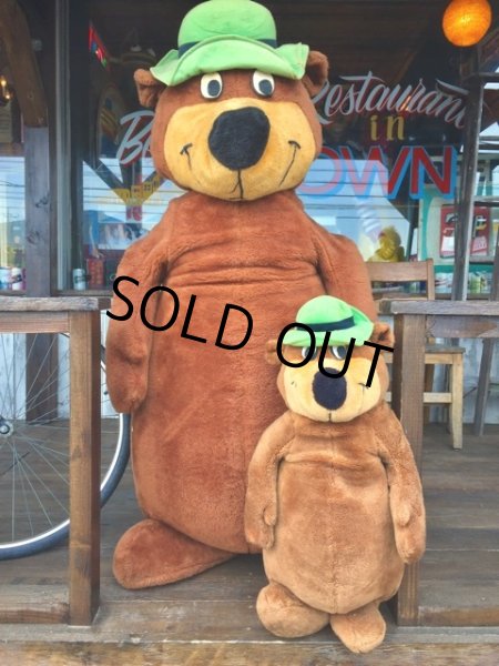 画像2: 80s Vintage Yogi Bear Huge Giant Life Size Doll (J017) (2)