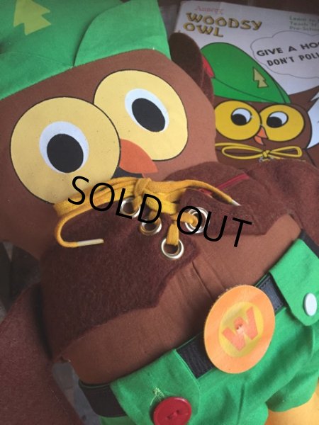 画像9: 70s Vintage Woodsy Owl Pre-school Doll w/box (J019) (9)