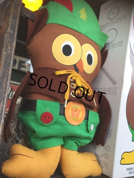 画像2: 70s Vintage Woodsy Owl Pre-school Doll w/box (J019) (2)