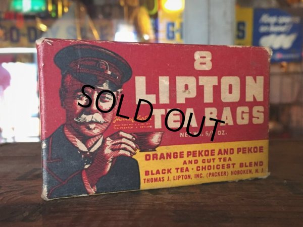 画像3: Vintage Box Lipton Tea Bags (J025) (3)