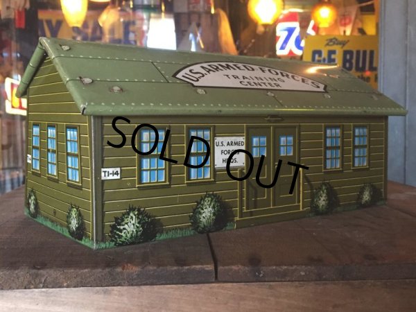 画像2: 50s Vintage Marx Play Set US Armed Forces Training Center (J029) (2)