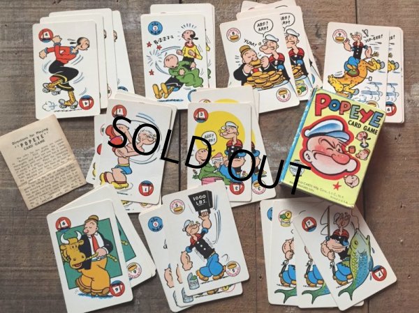 画像4: Vintage Popeye Card Game (J034) (4)