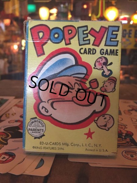 画像1: Vintage Popeye Card Game (J034) (1)
