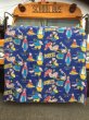 画像1: 70s Vintage Popeye Bedding Fabric Futon Twin Size (J035) (1)