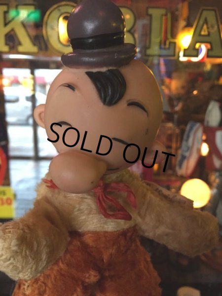 画像9: 60s Vintage Gund Popeye Wimpy Rubber face Doll (J032) (9)