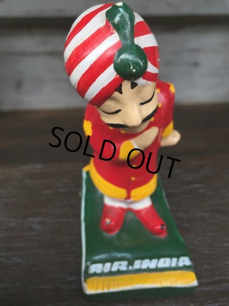 画像8: 70s Vintage Air INDIA Airlines Advertising Statue (J039) (8)