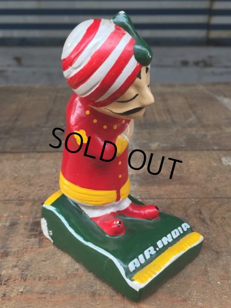 画像5: 70s Vintage Air INDIA Airlines Advertising Statue (J039) (5)