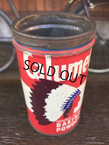 画像5: Vintage Calumet Baking Powder Can 1/2lb (J45)  (5)