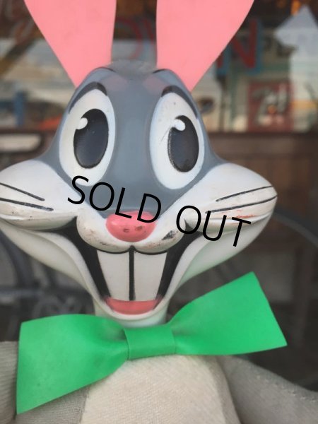 画像4: 70s Vintage Bugs Bunny Pull String Talking Doll (J053) (4)