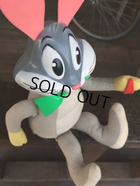 画像6: 70s Vintage Bugs Bunny Pull String Talking Doll (J053) (6)